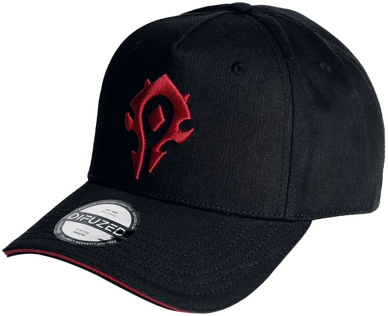World Of Warcraft Cap Cap schwarz von World Of Warcraft