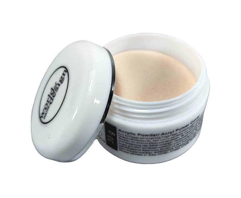 World of Nails-Design Kunstfingernägel 30g Acrylpulver in diversen Farben, feinpulvrig von World of Nails-Design