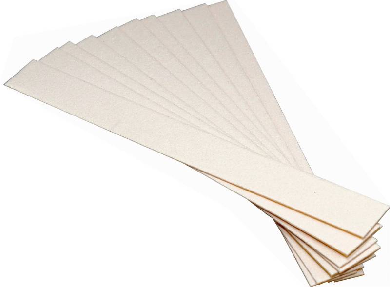 World of Nails-Design Sandblatt-Nagelfeile The Swingle - Wechselfeilen-System für Anspruchsvolles Nageldesign, 10-tlg., ergonomisch von World of Nails-Design