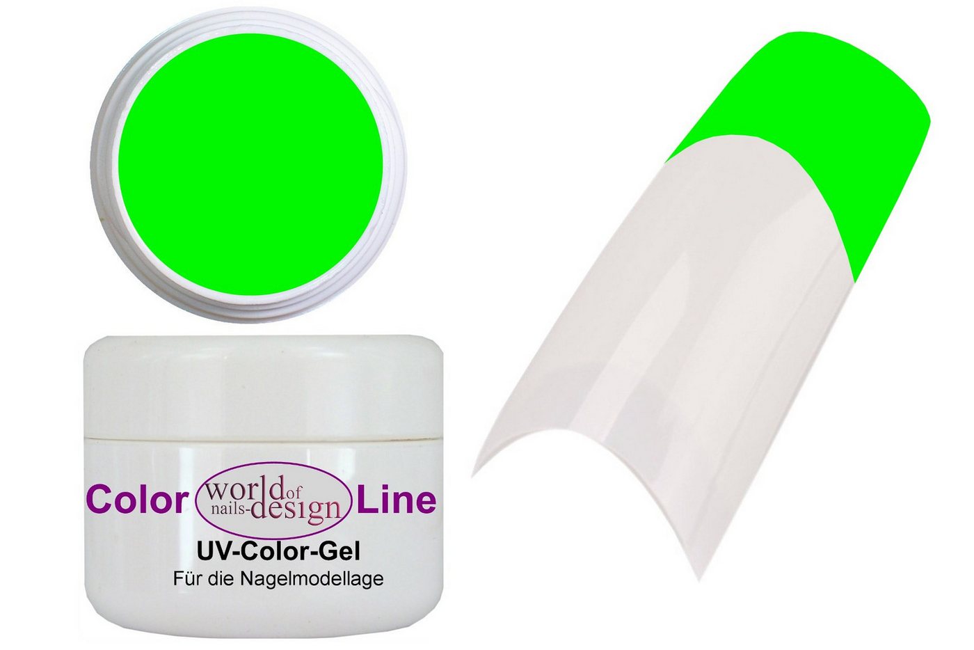 World of Nails-Design UV-Gel Classic UV-LED Gel pure Color Neon, leuchtende kräftige Farben World of Nails-Design UV-Gel Classic UV-LED Gel pure Color Neon, leuchtende kräftige Farben von World of Nails-Design