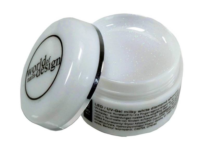 World of Nails-Design UV-Gel LED / UV Aufbau Gel "Diamond Shimmer" von World of Nails-Design