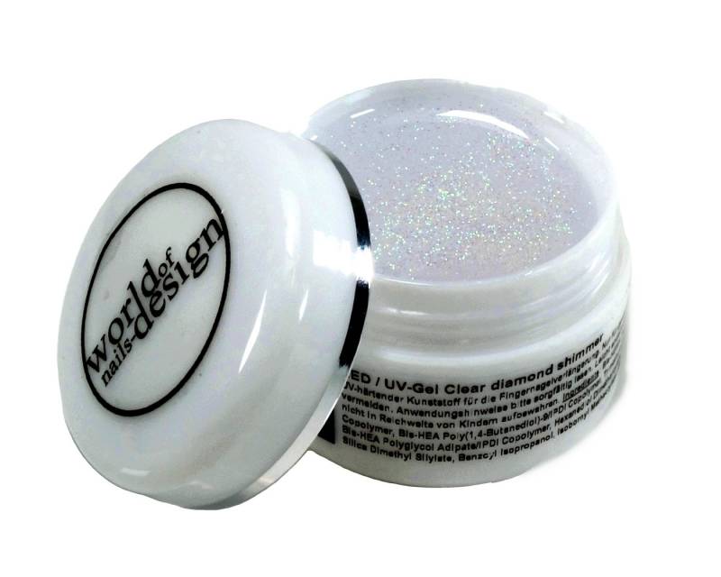 World of Nails-Design UV-Gel LED / UV Aufbau Gel "Diamond Shimmer" von World of Nails-Design