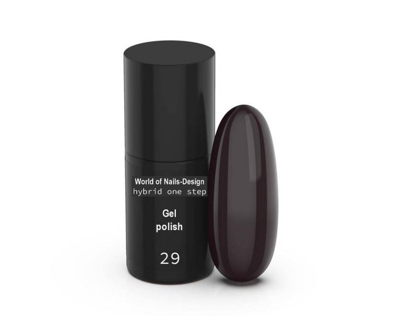 World of Nails-Design UV-Gel LED / UV Hybridlack "One Step" viele Farben 6 ml, hochpigmentiert von World of Nails-Design