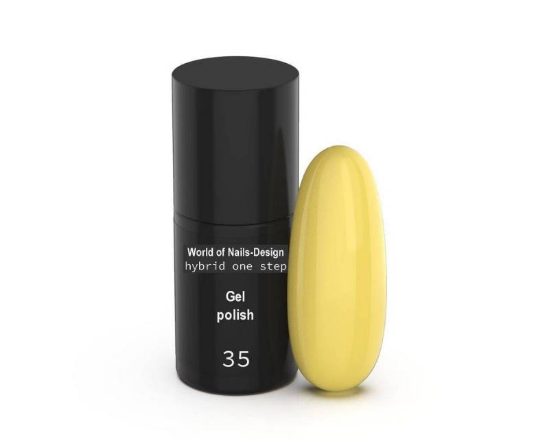 World of Nails-Design UV-Gel LED / UV Hybridlack "One Step" viele Farben 6 ml, hochpigmentiert von World of Nails-Design