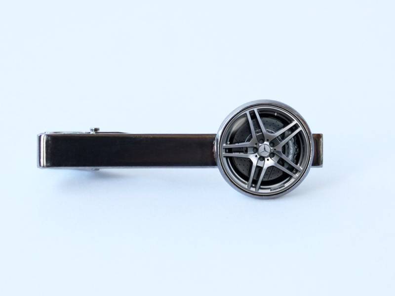 Auto Rad Krawatte Clip Automobil Schmuck Geschenk Für Papa Männer Bar Mechaniker Radrand von WorldOfDream