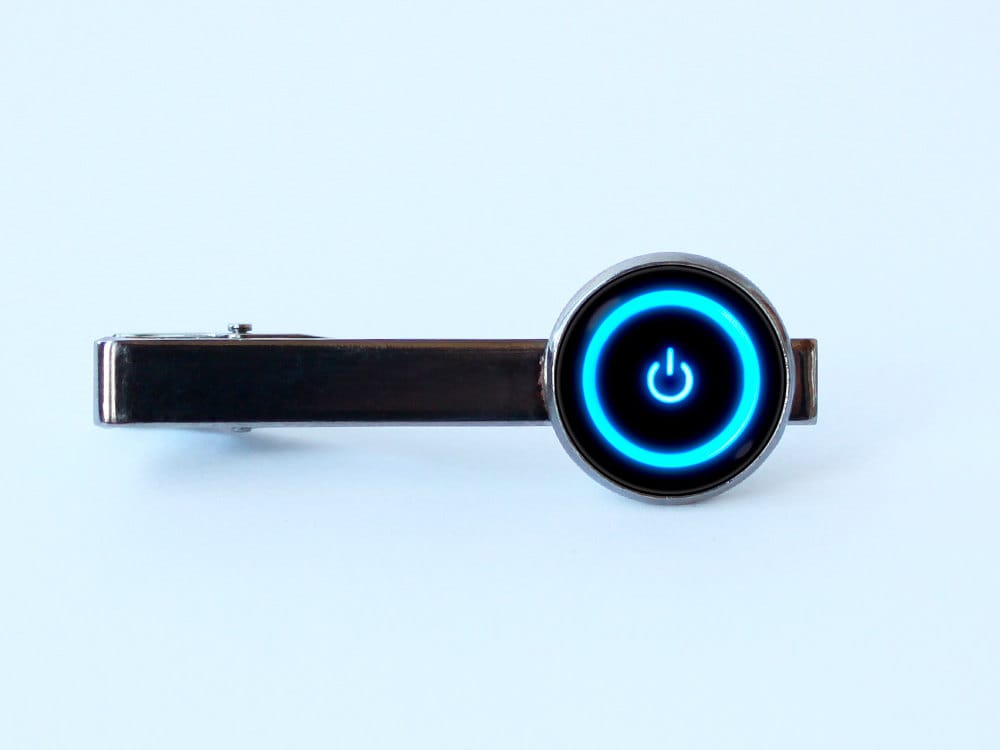 Computer Krawatte Clip Geschenk Für Geek Power Button Bar Schmuck Gamer Symbol Nerd Tech Computer Krawatte Clip Geschenk Für Geek Power Button Bar Schmuck Gamer Symbol Nerd Tech von WorldOfDream