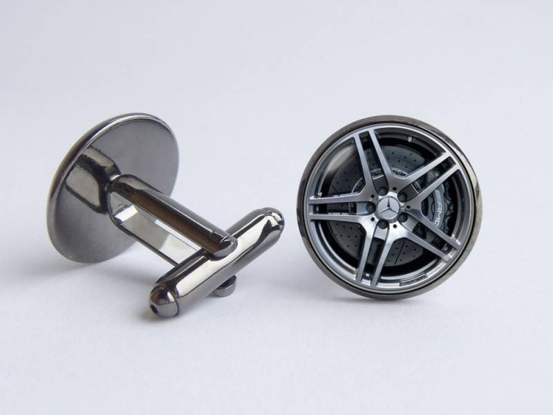 Felge Manschettenknöpfe Auto Rad Mechaniker Automobil Schmuck Vater Geschenk Für Auto-Liebhaber Räder von WorldOfDream