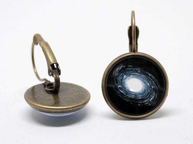 Galaxy Ohrringe Nebel Raum Schmuck Kosmos Universum Nebula Weltraum Space Astronomie Geschenk von WorldOfDream