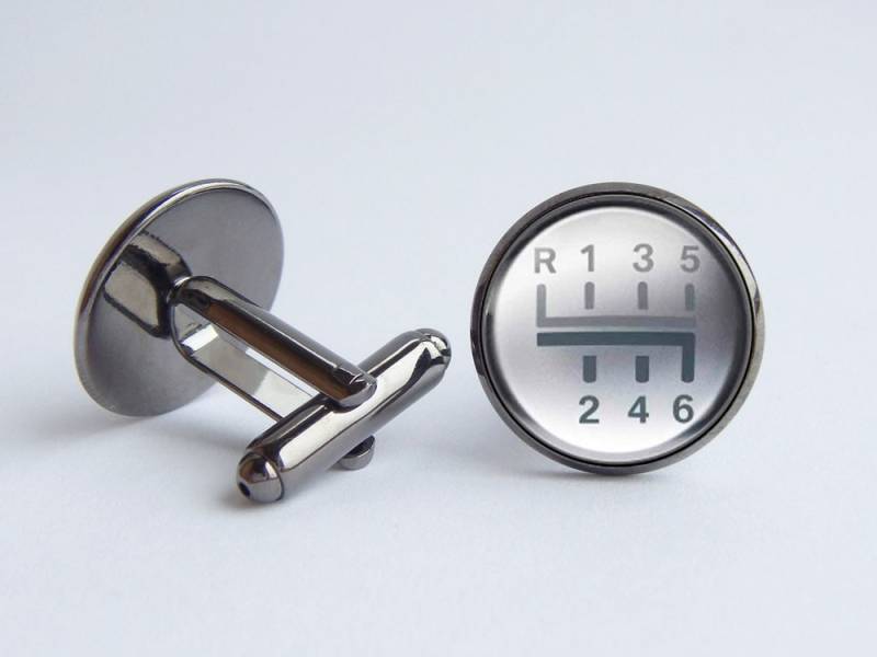 Gangschaltung Manschettenknöpfe Treiber Geschenk Autos Getriebe Vater Zubehör Für Männer Auto Schmuck von WorldOfDream