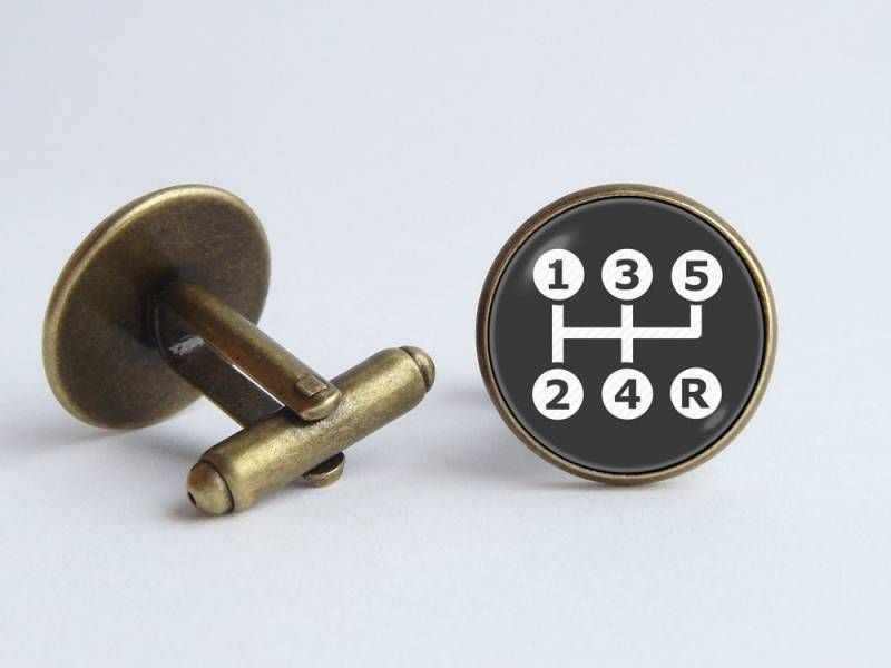 Getriebe Manschettenknöpfe Gear Shift Fahrer Geschenk Autos Ausrüstung Hochzeit Trauzeugen Vater Stick Bräutigam Geschenke Zubehör von WorldOfDream