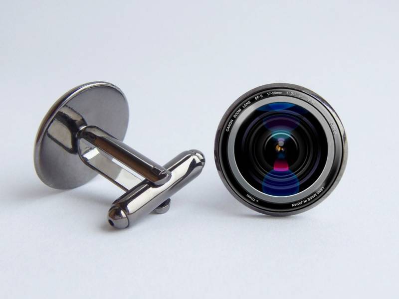 Manschettenknöpfe Objektiv Männer Zubehör Vintage Kamera Schmuck Mann Geschenk Alte Linse Fotograf Für von WorldOfDream