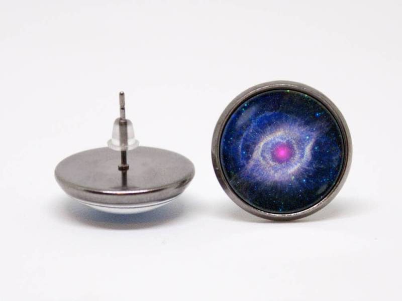 Nebel Ohrringe Nebula Schmuck Galaxy Galaxie Raum Sonnensystem Geschenke von WorldOfDream