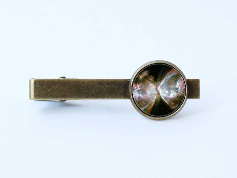 Nebel Schmetterling Galaxy Krawatte Clip Papa Geschenk Raum Mann Bar Schmuck Universum von WorldOfDream