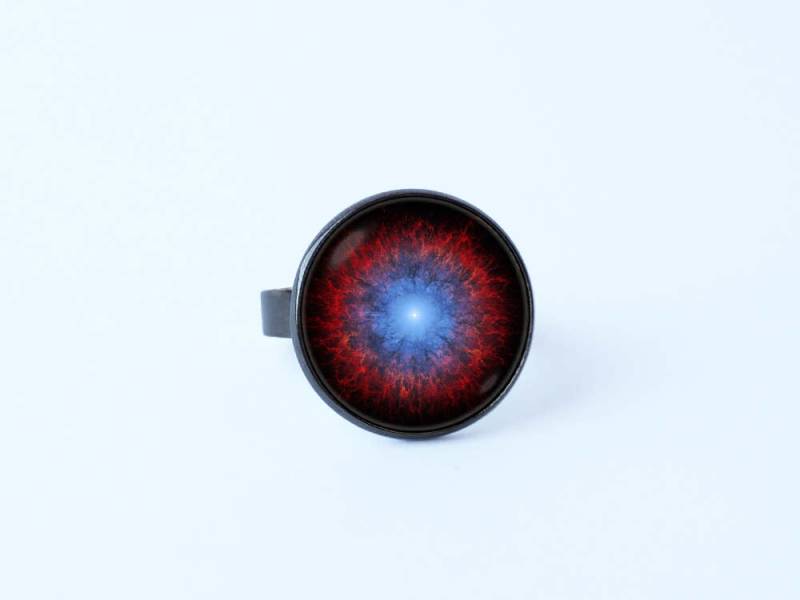 Nebula Galaxie Ringnebel Schmuck Raum Geschenk Galaxy Ring Platz Weltraum Universum Ring Geschenkidee von WorldOfDream