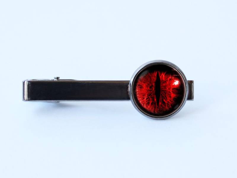 Rote Auge Krawatte Clip Böse Saugen Monster Dämon Eyeball Bar Fantasy Schmuck Geschenke Idee von WorldOfDream