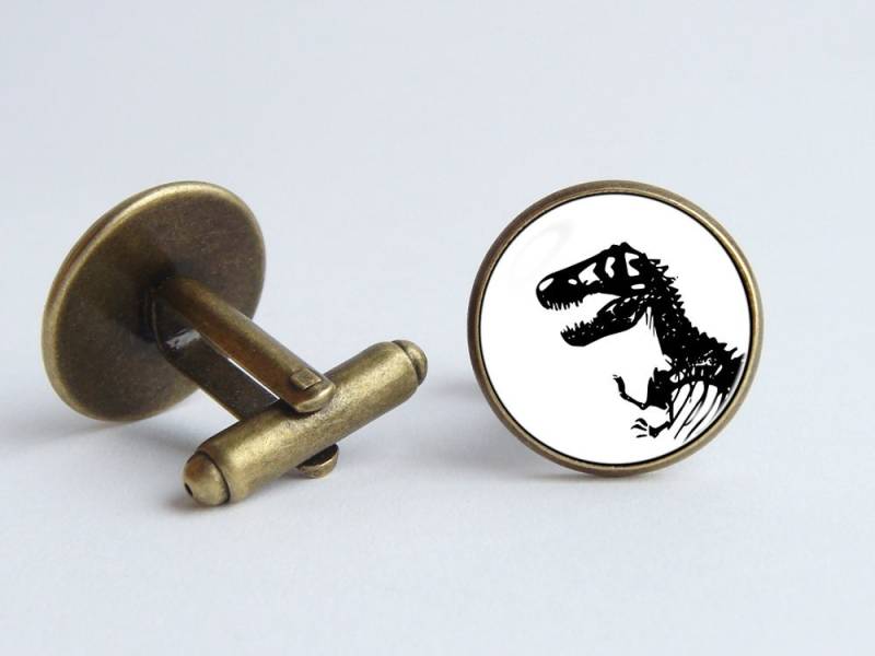 T Rex Manschettenknöpfe Dinosaurier Schmuck Dino Skelett Männer Geschenk von WorldOfDream