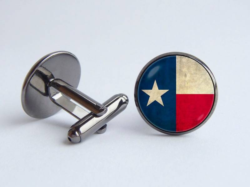 Texas Staatsflagge Manschettenknöpfe Freund Geschenk Symbol Schmuck Einzigartige Flagge Männer Usa von WorldOfDream