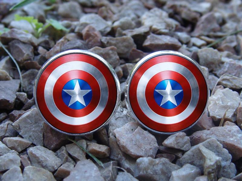 Leuchtende Manschettenknöpfe Glühen in Der Dunklen Superhelden Leuchtet Glow Personalisierte Für Männer von WorldOfGlow