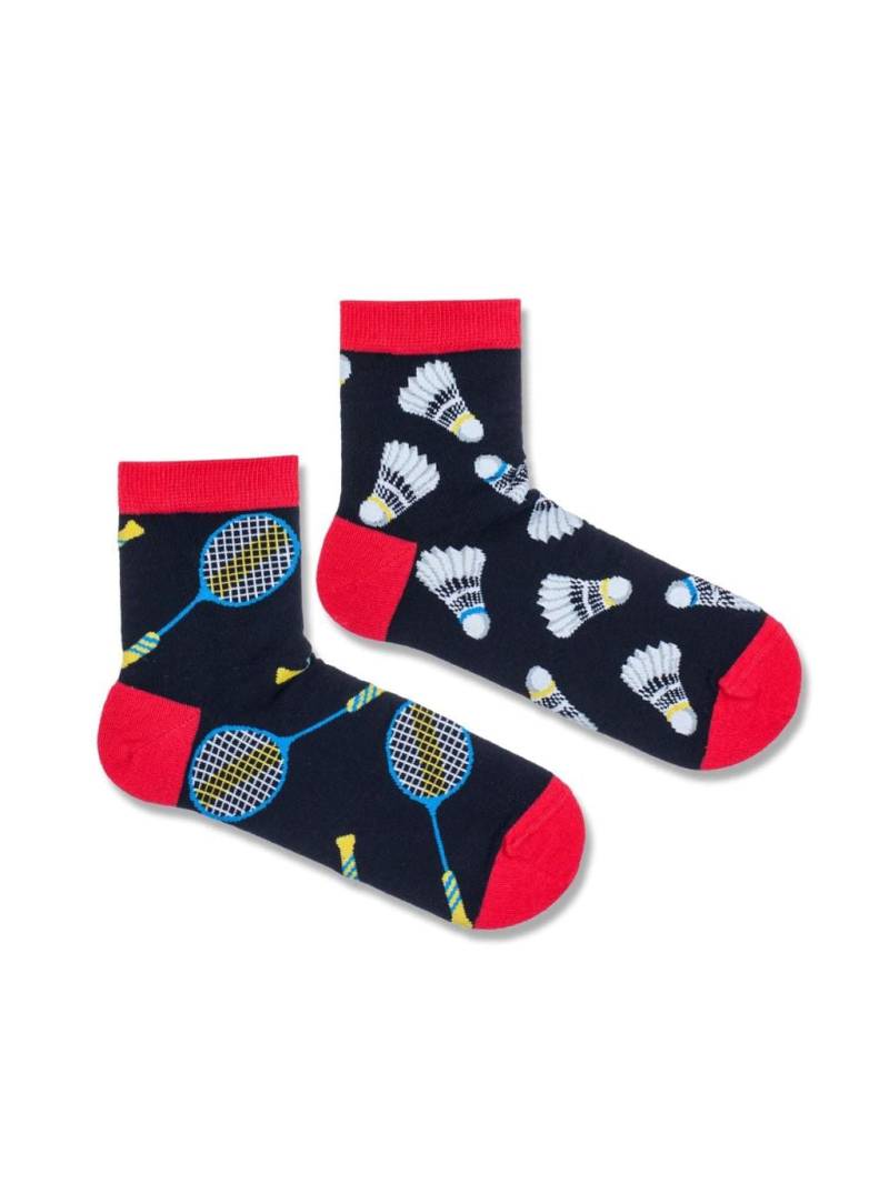 Badminton Spieler Männer Socken, Lustige Verrückte Bunte Geschenkidee, Perfektes Geschenk, Mismatched von WorldOfSocks001