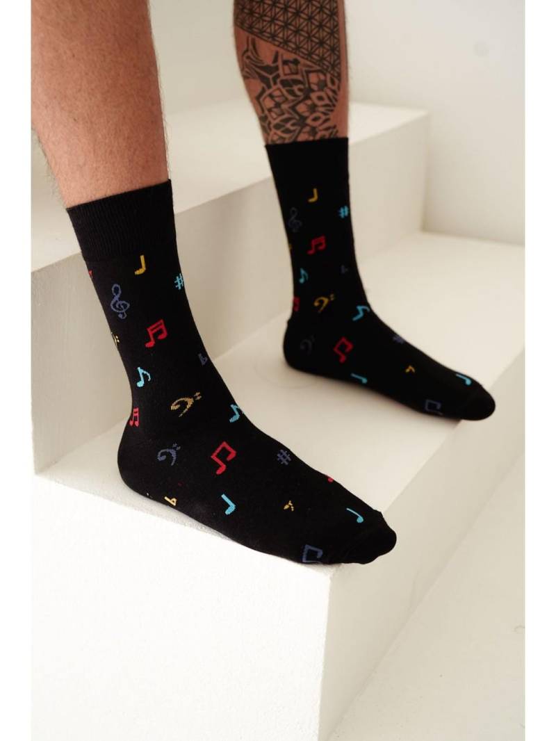 Musiker Maestro Note Musik Männer Socken , Socken, Lustige Verrückte Bunte Geschenkidee, Perfektes Geschenk, Mismatched von WorldOfSocks001