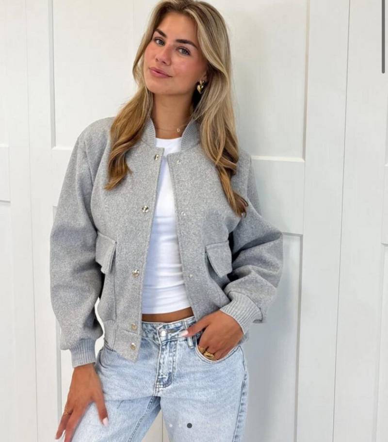 Worldclassca Bomberjacke Worldclassca Bomberjacke Trench Jacke Übergangsjacke College Blouson von Worldclassca