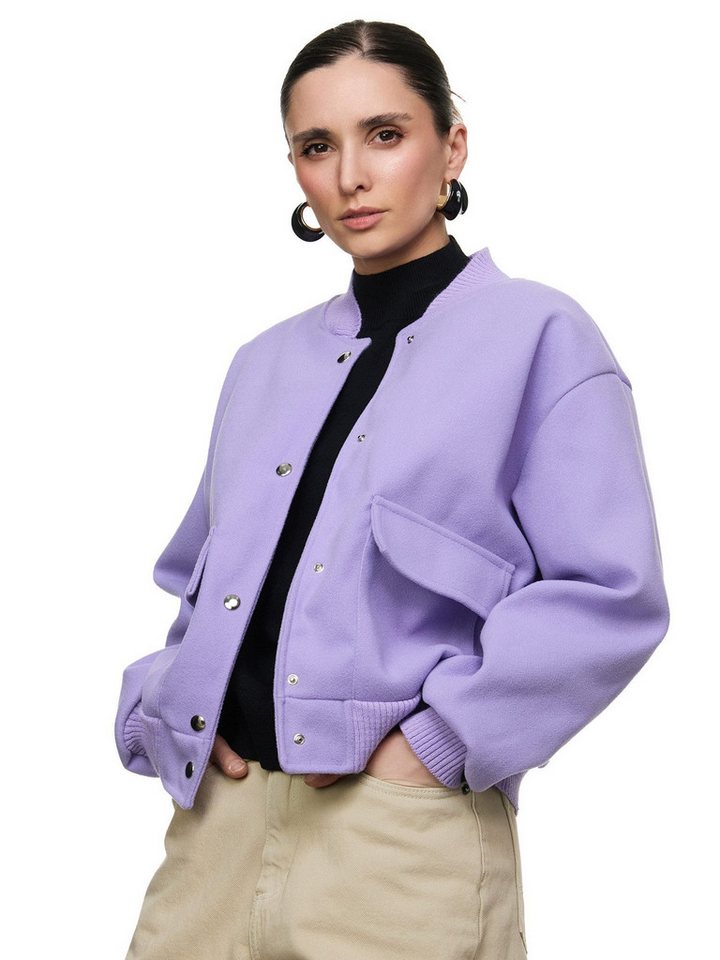 Worldclassca Bomberjacke Worldclassca Bomberjacke Trench Jacke Übergangsjacke College Blouson von Worldclassca