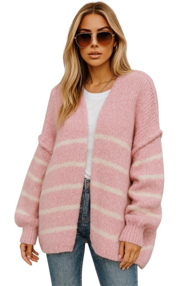 Worldclassca Cardigan Worldclassca Strickjacke Cardigan Open Front Pullover Lang Casual Neue Kollektion - Stilvolle und gemütliche Strickmode für Damen von Worldclassca