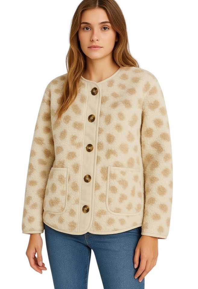 Worldclassca Fellimitatjacke Worldclassca Teddy Jacke Warm Kuschelig Leopard Optik Kurz Plüchjacke Animal Muster Worldclassca Fellimitatjacke Worldclassca Teddy Jacke Warm Kuschelig Leopard Optik Kurz Plüchjacke Animal Muster von Worldclassca