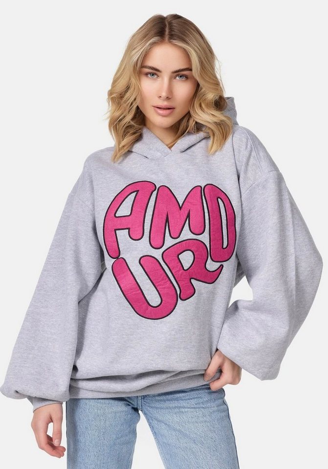 Worldclassca Hoodie Worldclassca Oversized Hoodie AMOUR" Kapuzenpullover Sweatshirt" von Worldclassca