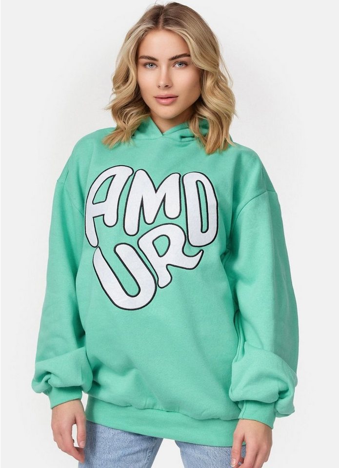 Worldclassca Hoodie Worldclassca Oversized Hoodie AMOUR" Kapuzenpullover Sweatshirt" von Worldclassca