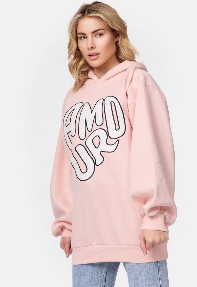 Worldclassca Hoodie Worldclassca Oversized Hoodie AMOUR" Kapuzenpullover Sweatshirt" von Worldclassca