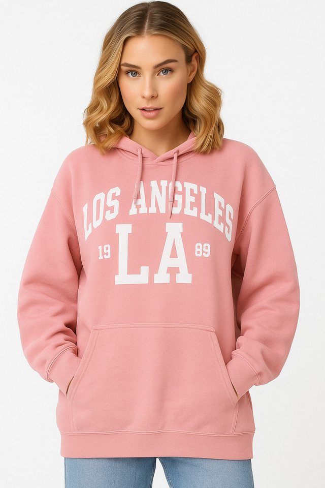 Worldclassca Hoodie Worldclassca Oversized Hoodie LA Kapuzenpullover Washed Sweatshirt NEU von Worldclassca
