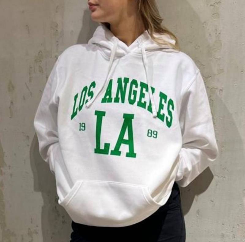 Worldclassca Hoodie Worldclassca Oversized Hoodie LA Kapuzenpullover Washed Sweatshirt NEU von Worldclassca