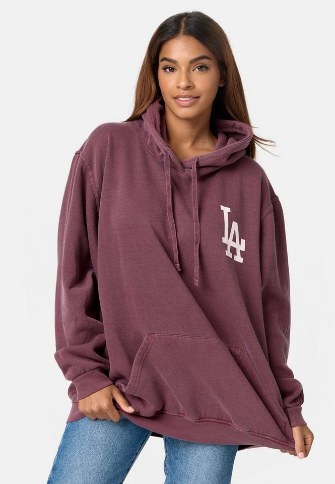 Worldclassca Hoodie Worldclassca Oversized Hoodie LA Print Kapuzenpullover Sweatshirt von Worldclassca