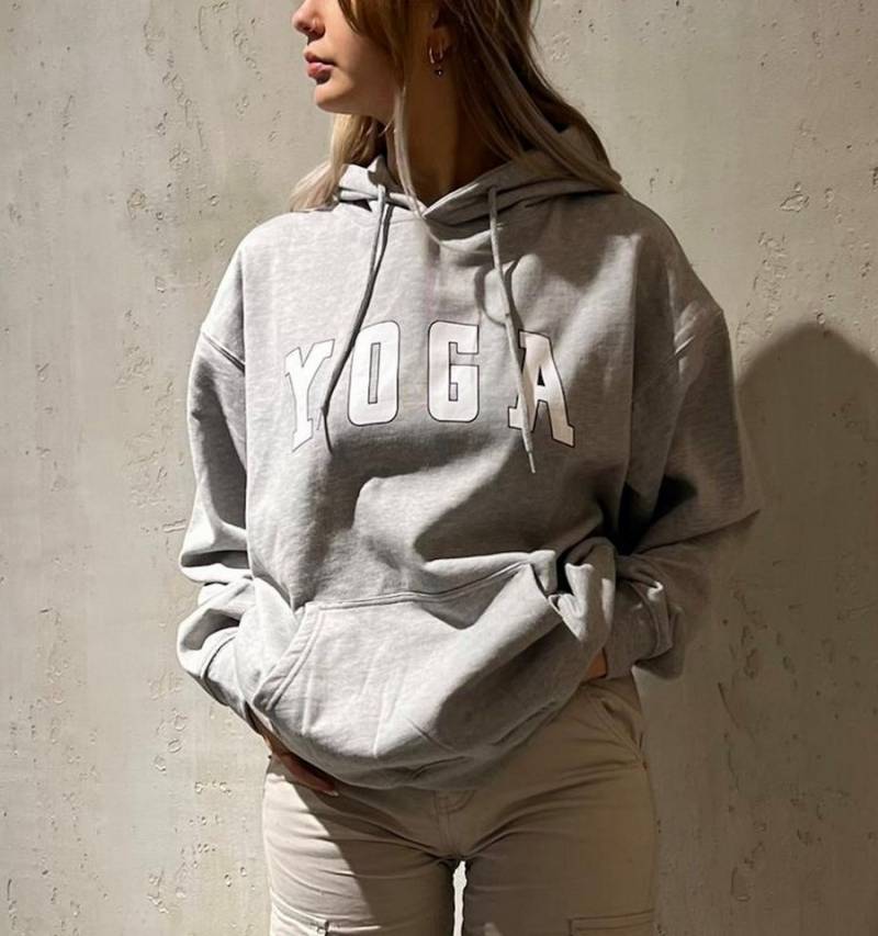 Worldclassca Hoodie Worldclassca Oversized Hoodie YOGA Kapuzenpullover Washed Sweatshirt von Worldclassca