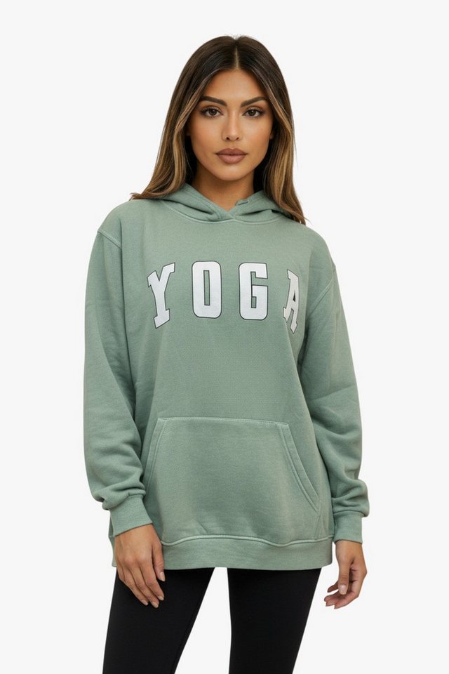 Worldclassca Hoodie Worldclassca Oversized Hoodie YOGA Kapuzenpullover Washed Sweatshirt von Worldclassca