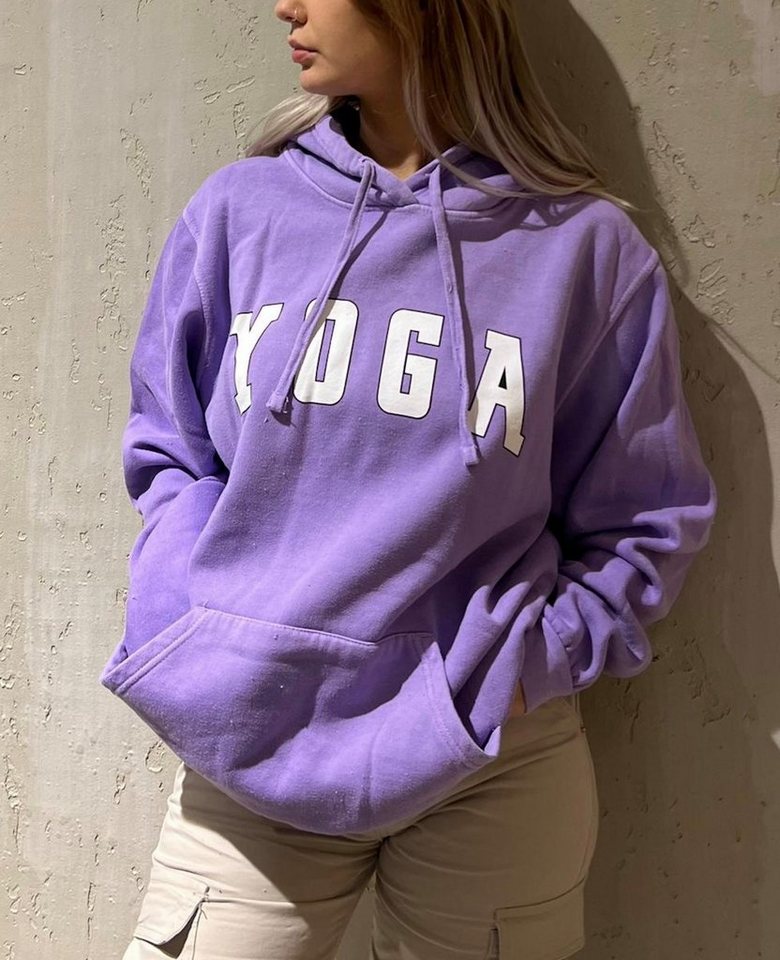 Worldclassca Hoodie Worldclassca Oversized Hoodie YOGA Kapuzenpullover Washed Sweatshirt von Worldclassca