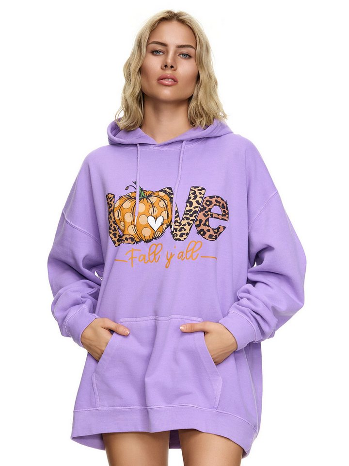 Worldclassca Hoodie Worldclassca Oversized LOVE Hoodie Kapuzenpullover Sweatshirt Neu LOVE FALL YALL von Worldclassca