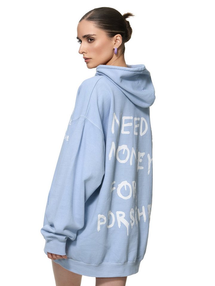 Worldclassca Hoodie Worldclassca Oversized NEED MONEY Hoodie Kapuzenpullover Sweatshirt von Worldclassca