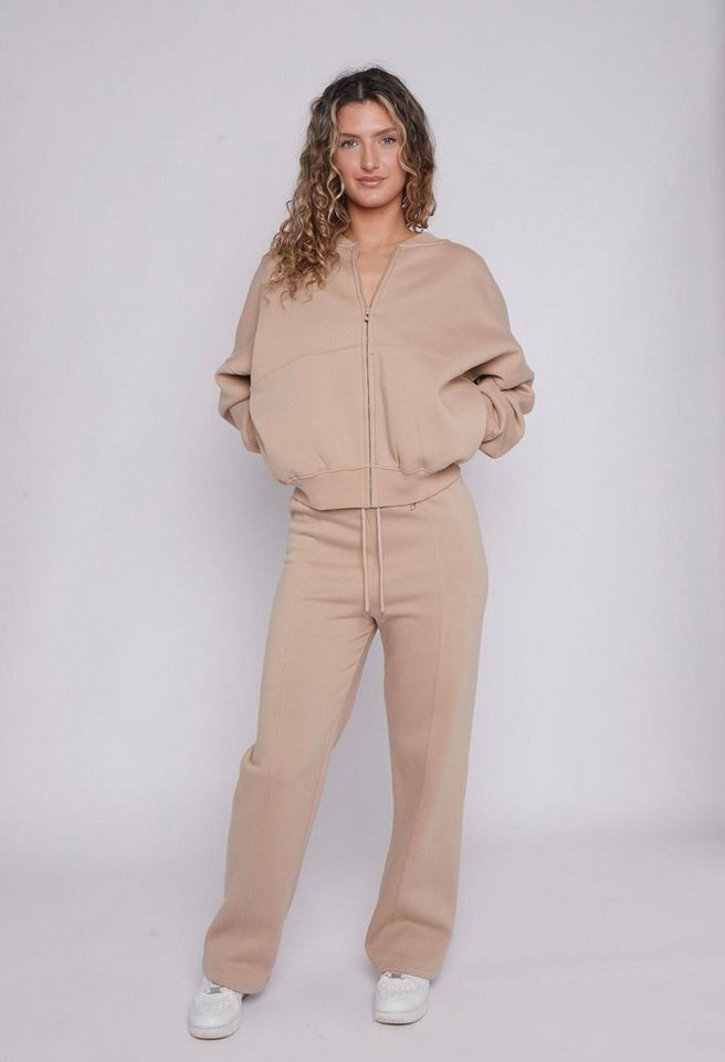 Worldclassca Jogginganzug Worldclassca Oversize Jogginganzug Wide Leg Jogger Bomber Trainingsuit von Worldclassca