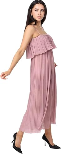 Worldclassca Jumpsuit Plissee Pleated Overall Ärmellos Elegant Casual Sommer Blogger Neu (Rosa) von Worldclassca