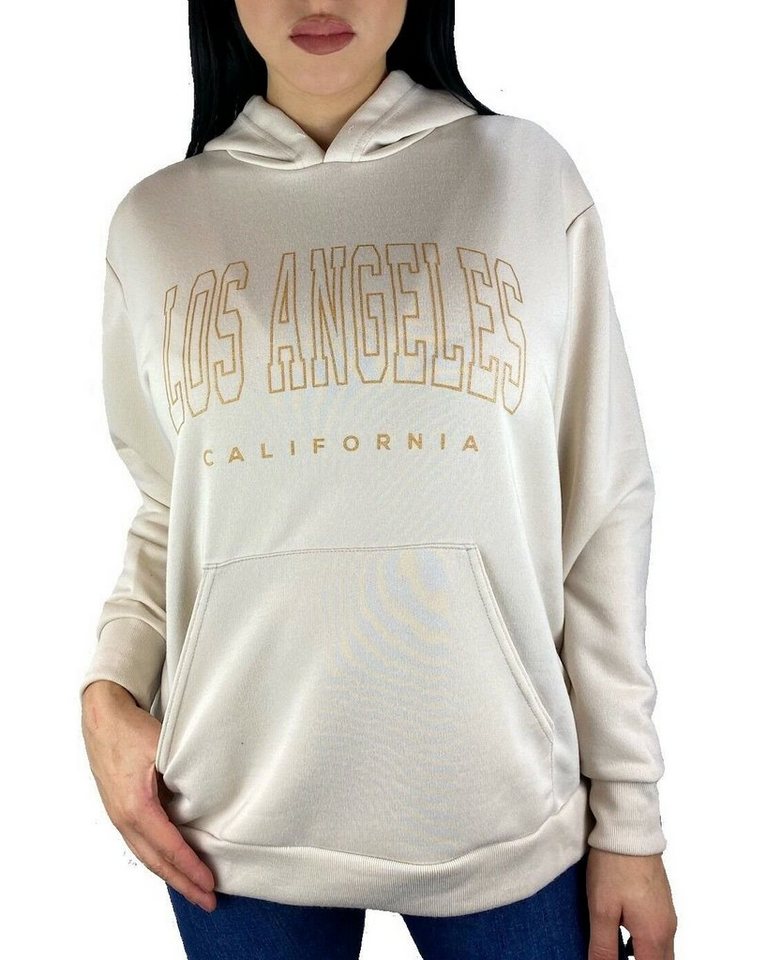 Worldclassca Kapuzenpullover Worldclassca Damen Kapuzenpullover Los Angeles LA Sweatshirt Hoodie Langarmshirt Oberteil Pulli Fitness Freizeit Sport Blogger NEU S-L von Worldclassca