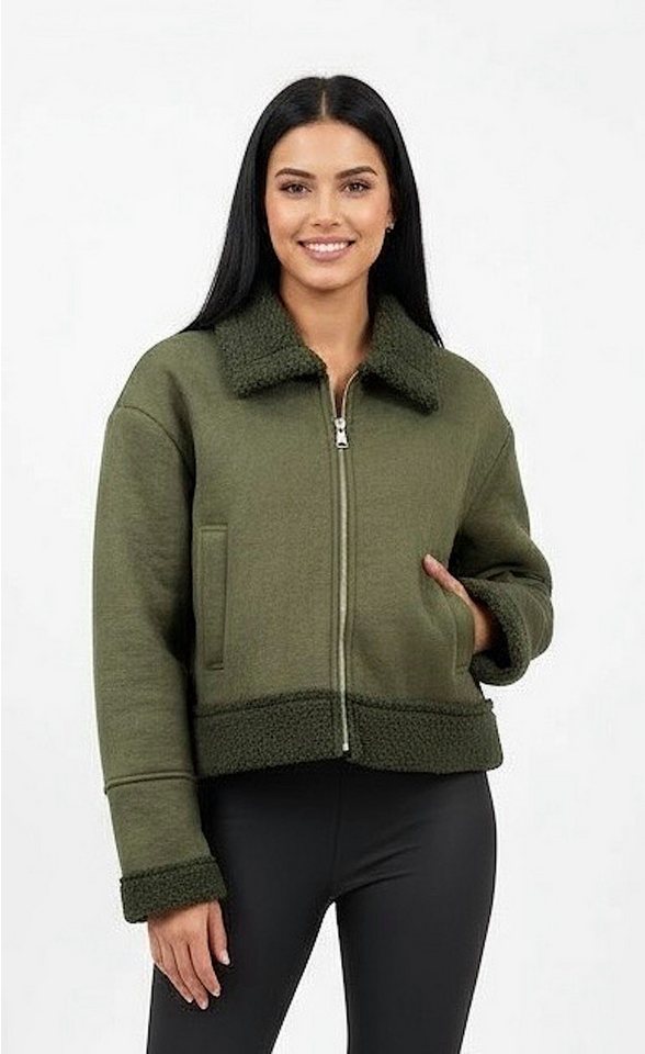 Worldclassca Lederimitatjacke Worldclassca Kunstwildleder Teddy Jacke Warm Gefüttert Übergangsjacke Neue Kollektion - Stilvolle und gemütliche Mode für Damen Worldclassca Lederimitatjacke Worldclassca Kunstwildleder Teddy Jacke Warm Gefüttert Übergangsjacke Neue Kollektion - Stilvolle und gemütliche Mode für Damen von Worldclassca