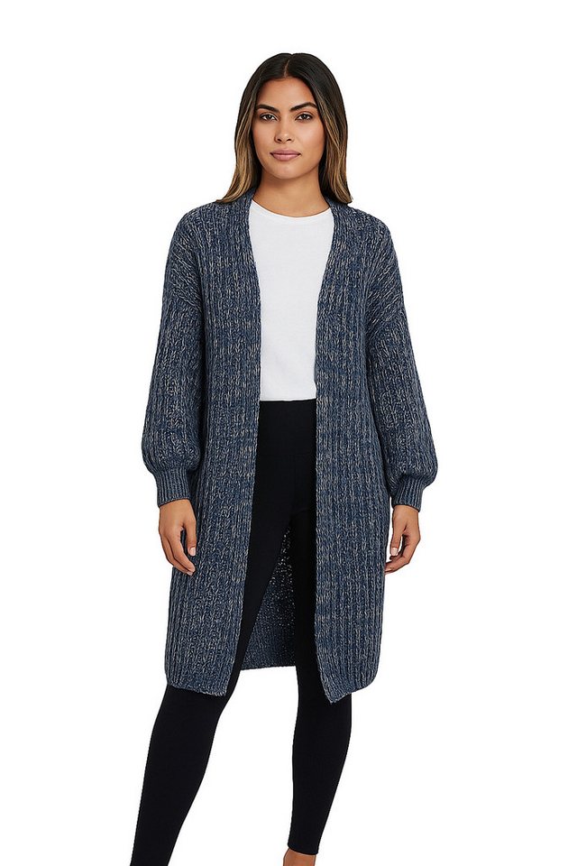 Worldclassca Longstrickjacke Worldclassca Strickjacke Cardigan Strickmantel Open-Front Pullover Neue Kollektion - Stilvolle und gemütliche Strickmode für Damen von Worldclassca