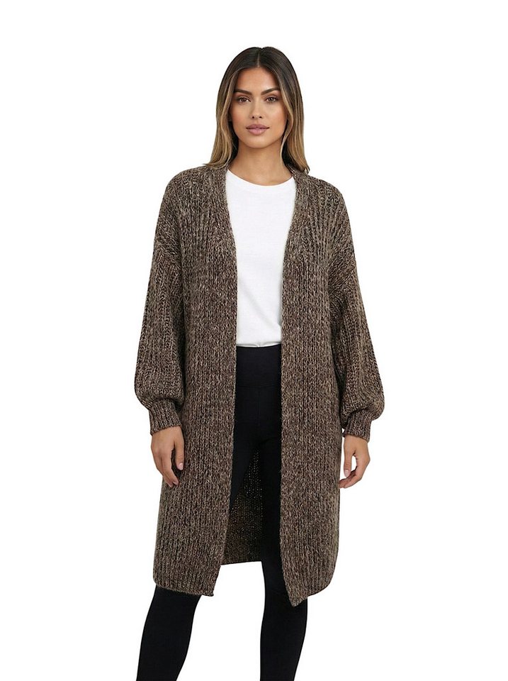 Worldclassca Longstrickjacke Worldclassca Strickjacke Cardigan Strickmantel Open-Front Pullover Neue Kollektion - Stilvolle und gemütliche Strickmode für Damen von Worldclassca