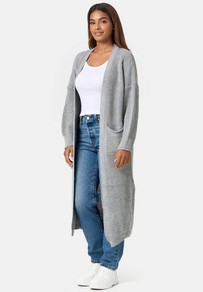 Worldclassca Longstrickjacke Worldclassca Strickjacke Cardigan Strickmantel Winter Pullover Lang Neue Kollektion - Stilvolle und gemütliche Strickmode für Damen von Worldclassca