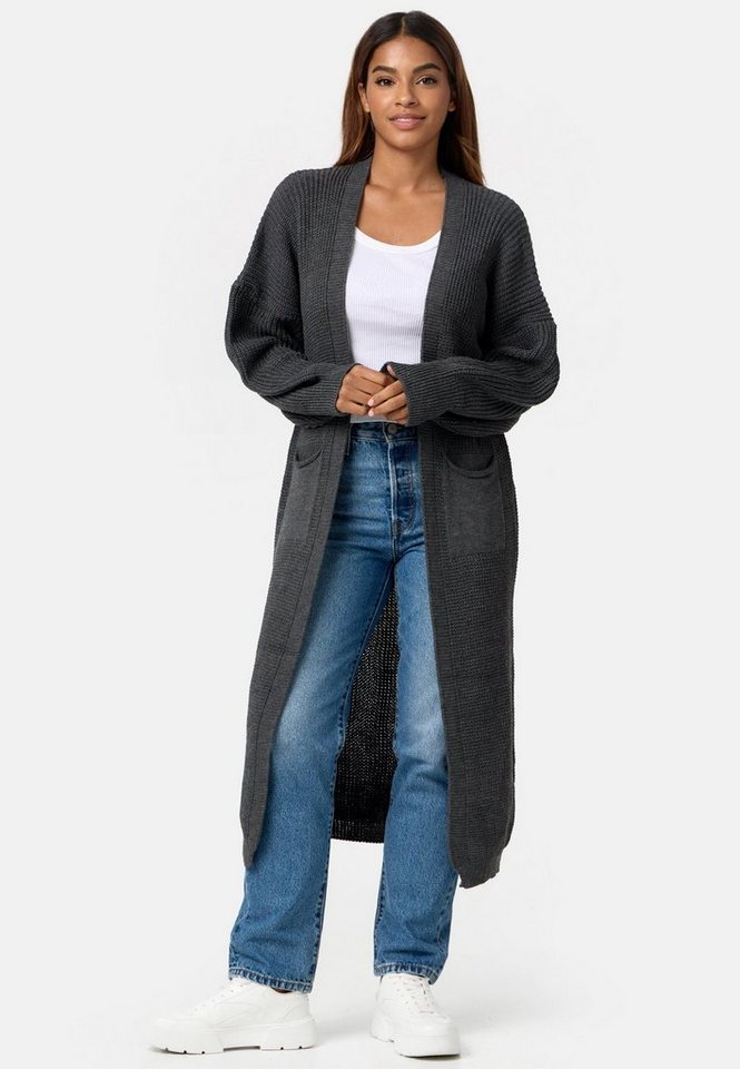 Worldclassca Longstrickjacke Worldclassca Strickjacke Cardigan Strickmantel Winter Pullover lang von Worldclassca