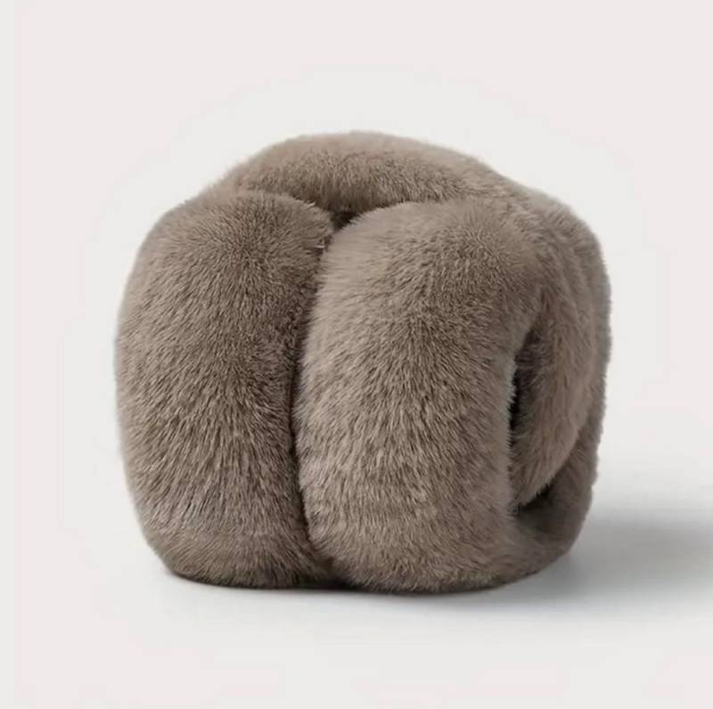 Worldclassca Ohrenwärmer Worldclassca Ohrenwärmer Kunstpelz Faltbar Winter Trend Kuschelig Warm Damen Mädchen Ohrenmütze Outdoor Kunstfell Warm von Worldclassca