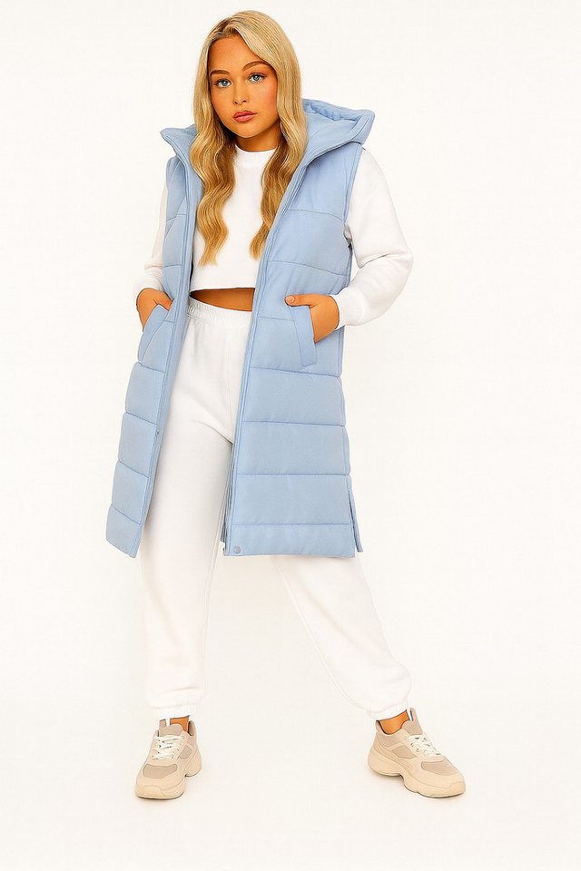Worldclassca Steppweste Worldclassca Steppweste Kapuze Weste Ärmellos Outdoor Übergangsjacke von Worldclassca