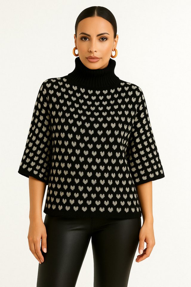 Worldclassca Strickpullover WORLDCLASSCA Damen Strickpulllover mit Stehkragen Elegant Casual Neue Kollektion - Stilvolle und gemütliche Strickmode für Damen von Worldclassca